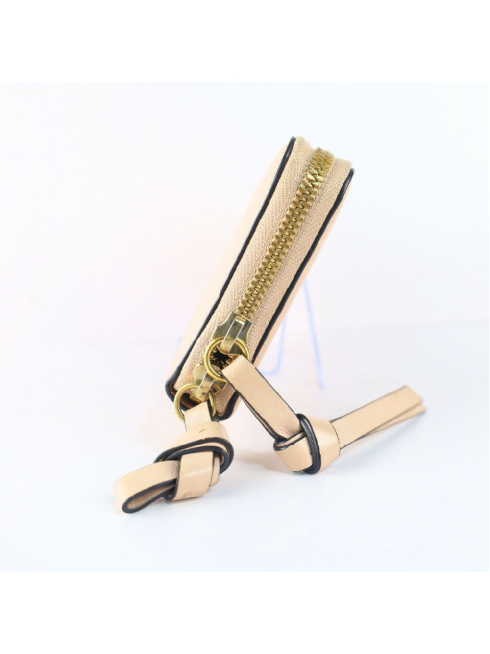 Chloe Alphabet Long Wallet For Women Beige NeutralLeather & Gold tone Hardware - Picture 7 of 16